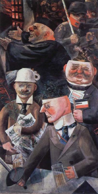 george grosz the pillars of society